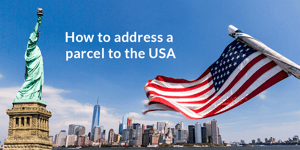 How to address a parcel to USA
