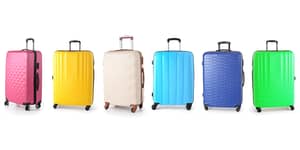 Different sized suitcases 