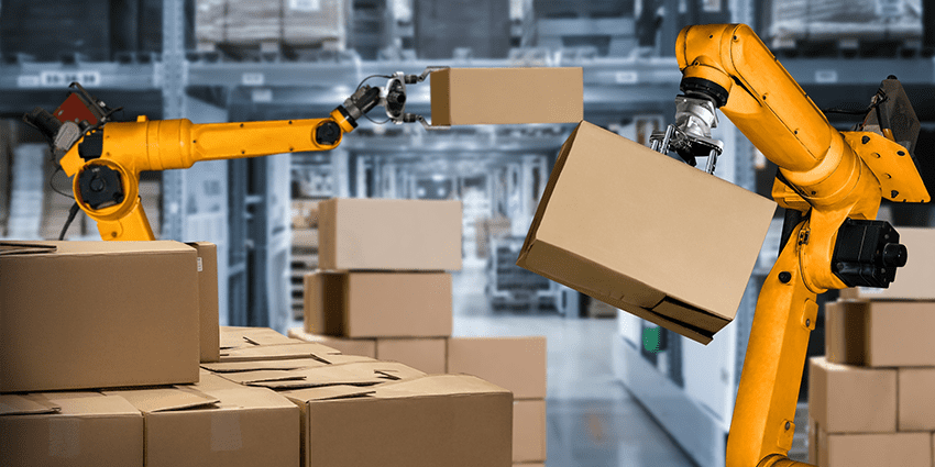 Automate parcel delivery in warehouse