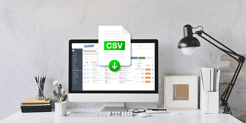 Upload orders to Shipping Manager with a CSV
