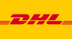 DHL Next Day By 12 Logo