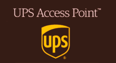 UPS Express Saver Drop Off Logo